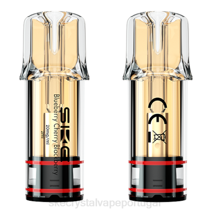 SKE Crystal Bar - SKE vapes de cristal mais cápsulas mirtilo cereja amora 8684108