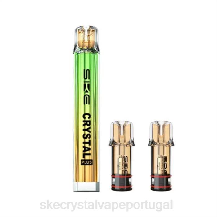 SKE Crystal Vape Portugal - SKE vapes de cristal mais kits de pod kit de cápsula verde aurora 868417