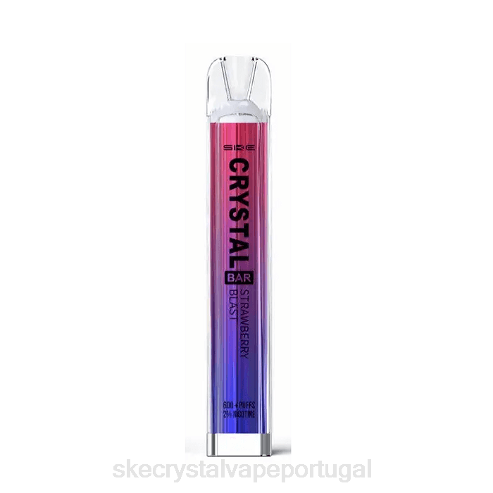 SKE Crystal Vape Portugal - SKE vape descartável da barra de cristal explosão de morango 868487