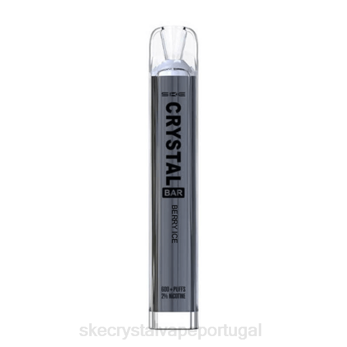 SKE Vape Authentication - SKE vape descartável da barra de cristal gelo de baga 868490